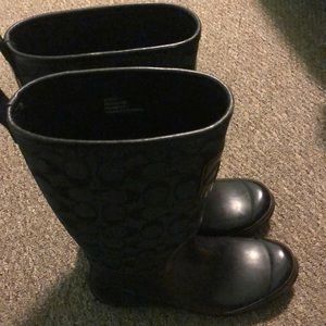 Coach Rain boots